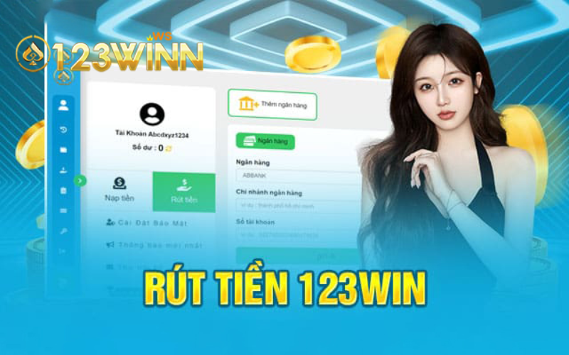 Rút tiền nhanh chóng và tiện lợi tại nhà cái 123win